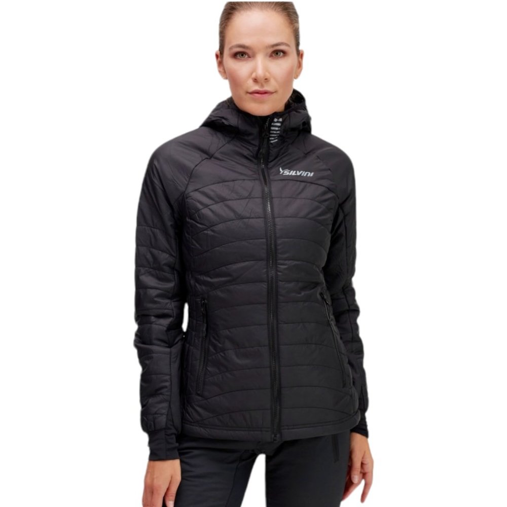 Silvini CESI primaloft Hiking Athletic Jacket Waterproof Puffer Black NWT